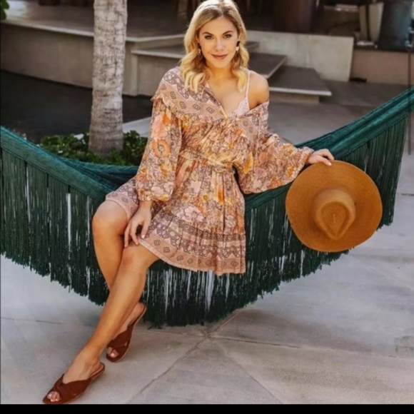 HP! Floral Boho Chic Dress - Picture 6 of 7